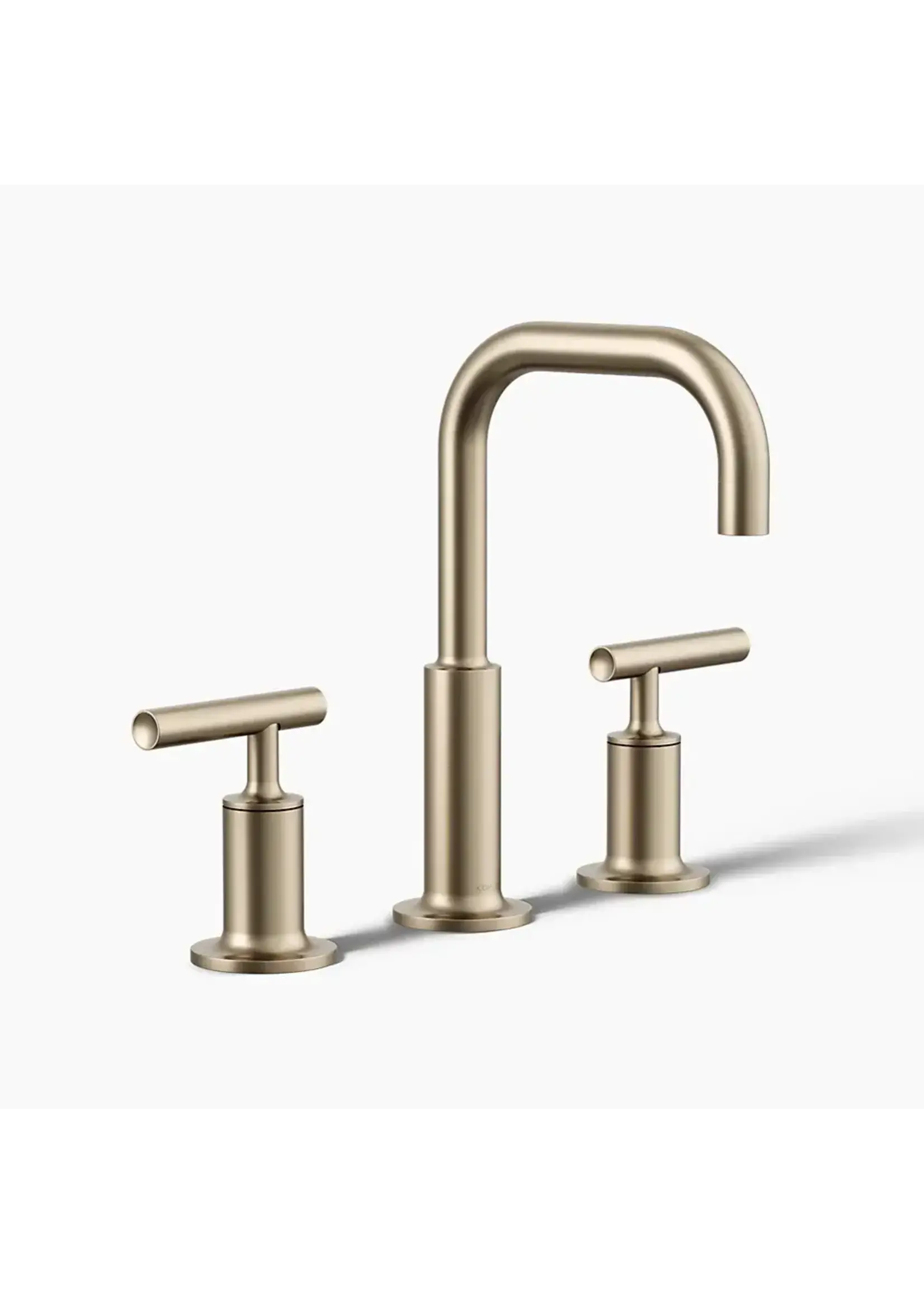 Kohler Kohler Purist Widespread bathroom sink faucet with Lever handles, 1.2 gpm
