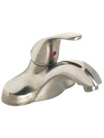 Wolverine Brass Wolverine Brass Essence Single Handle Centerset Bathroom Faucet With Pop-up, Brushed Nickel