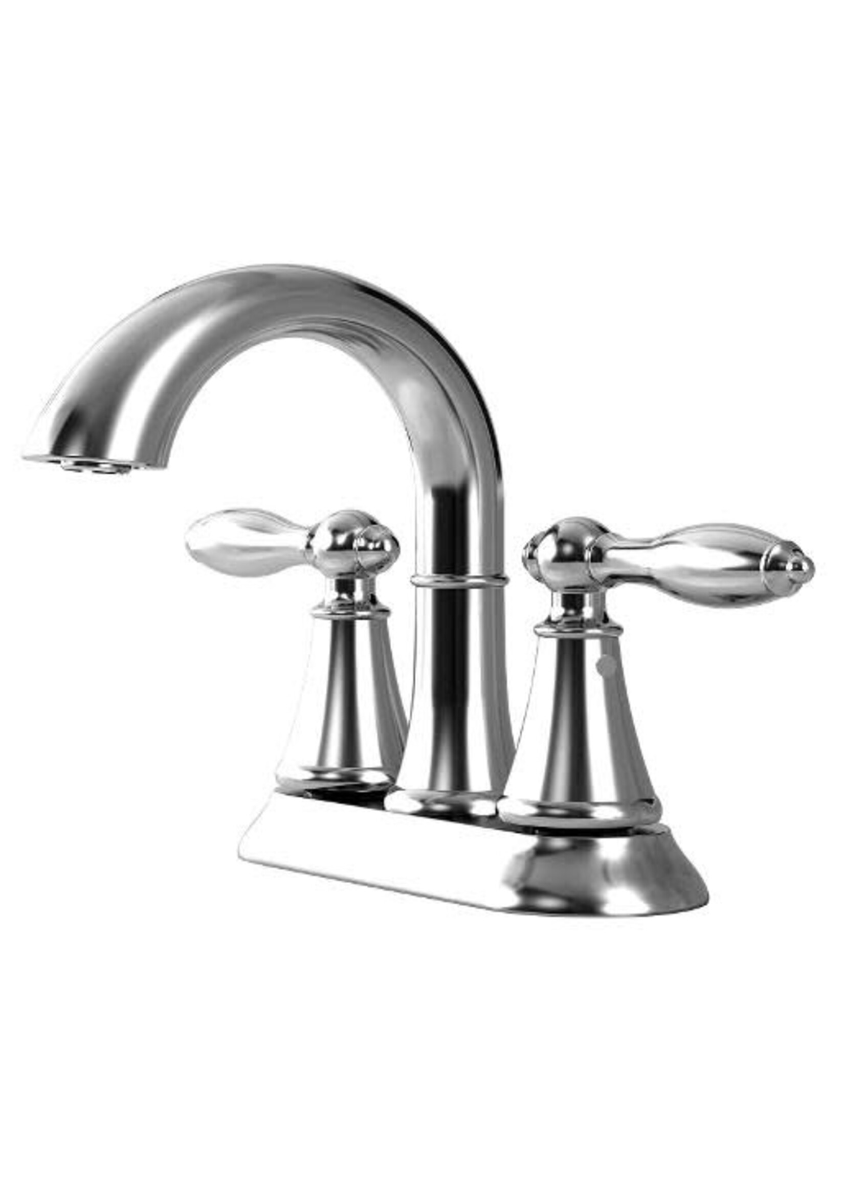 Wolverine Brass Wolverine Brass Timeless centerset faucet in Chrome (hot & cold water lines not included)