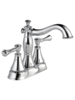 Delta Delta Cassidy Centerset Two Handle Lever Bathroom Faucet