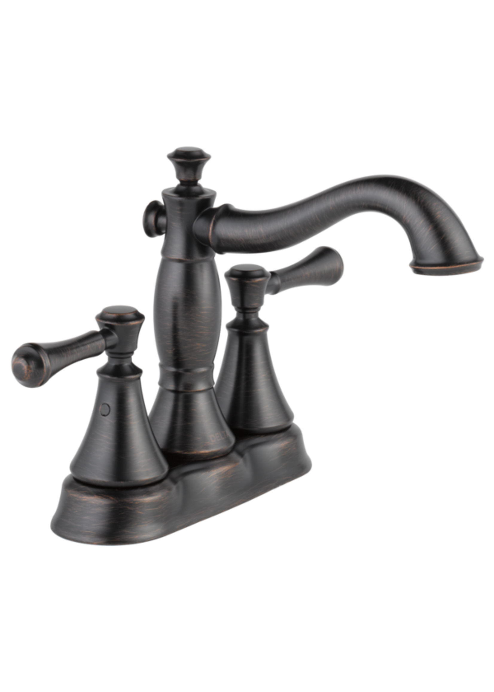 Delta Delta Cassidy Centerset Two Handle Lever Bathroom Faucet