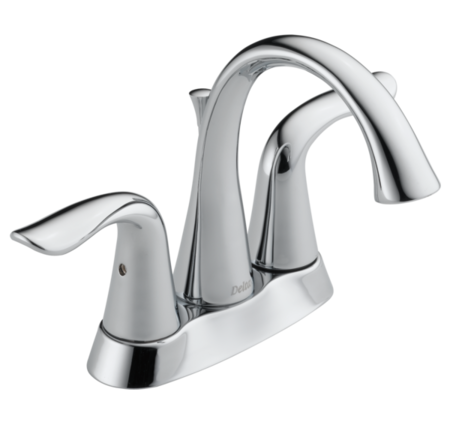Delta Lahara Centerset Two Handle Bathroom Faucet