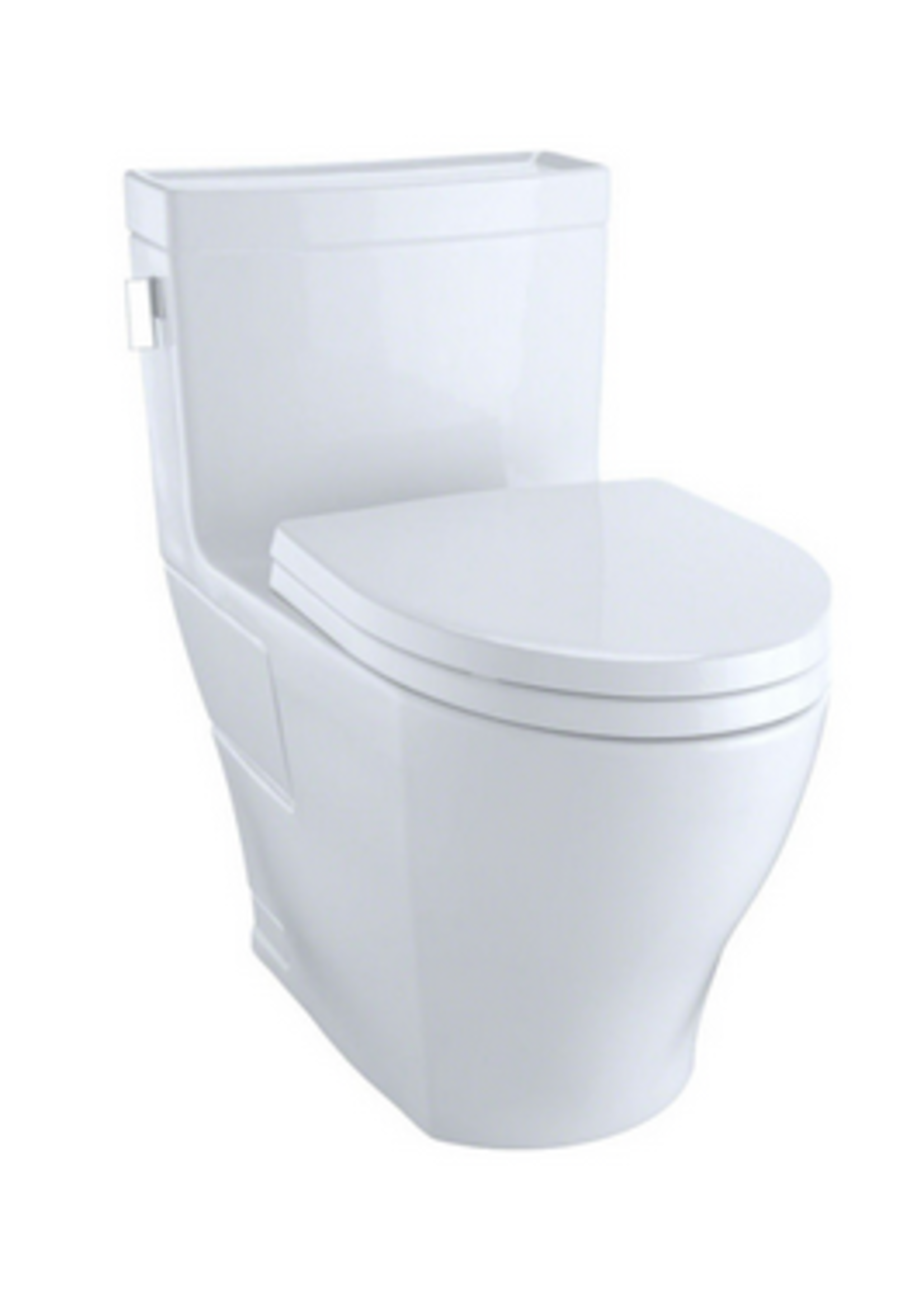 Toto Toto Legato 1-Piece 1.28 gpf ADA Elongated Toilet Cotton White (12" rough-in) Connect+ (SS124 Seat)