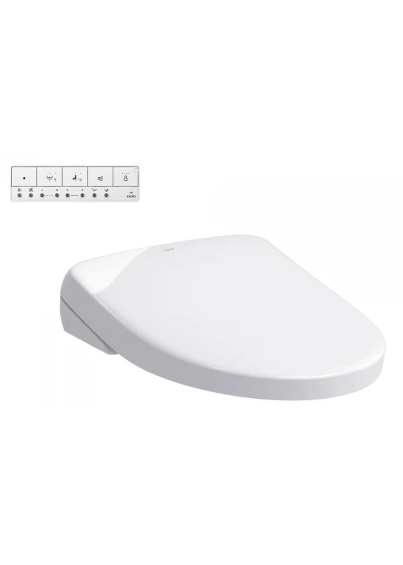 Toto Toto Washlet Contemporary Elongated S7A with Ewater+ in Cotton White