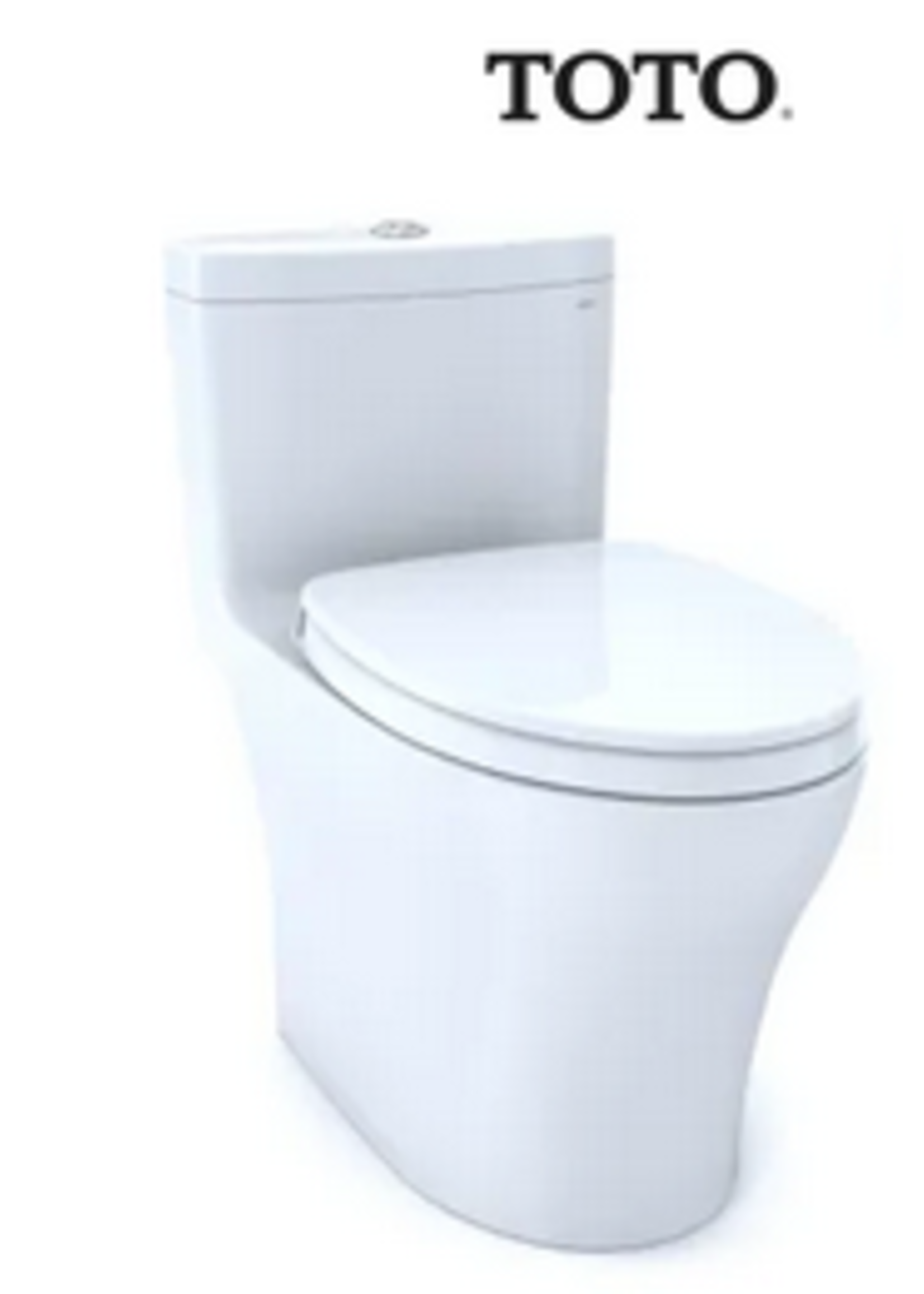 Toto Toto Aquia IV Dual Flush 1-Piece 1.28/0.9 gpf ADA  Toilet Cotton White (12" rough-in, Unifit: 10&14")
