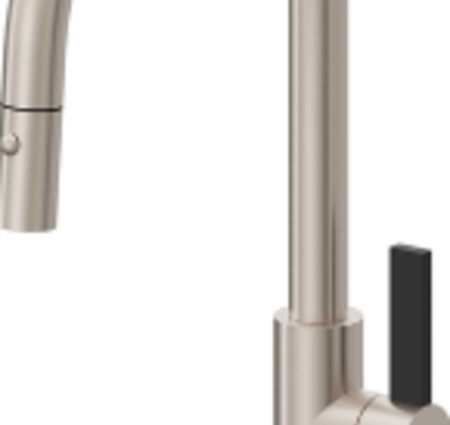 California Corsano Series (K51) Pull-Down Kitchen Faucet with Button Sprayer  - High Arc Spout in a Premium Finish