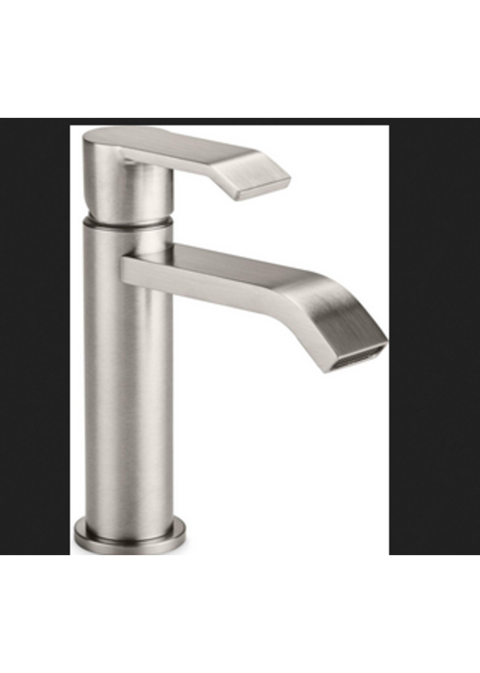 California Faucets California Libretto (Series E5) Single Hole Lavatory Faucet in a Chrome Finish PC