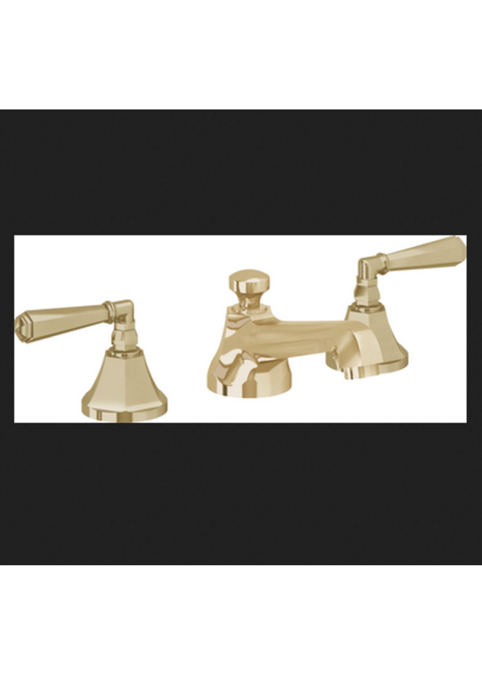 California Faucets California Monterey (Series 46/47) 8" Widespread Lavatory Faucet in a Special Finish