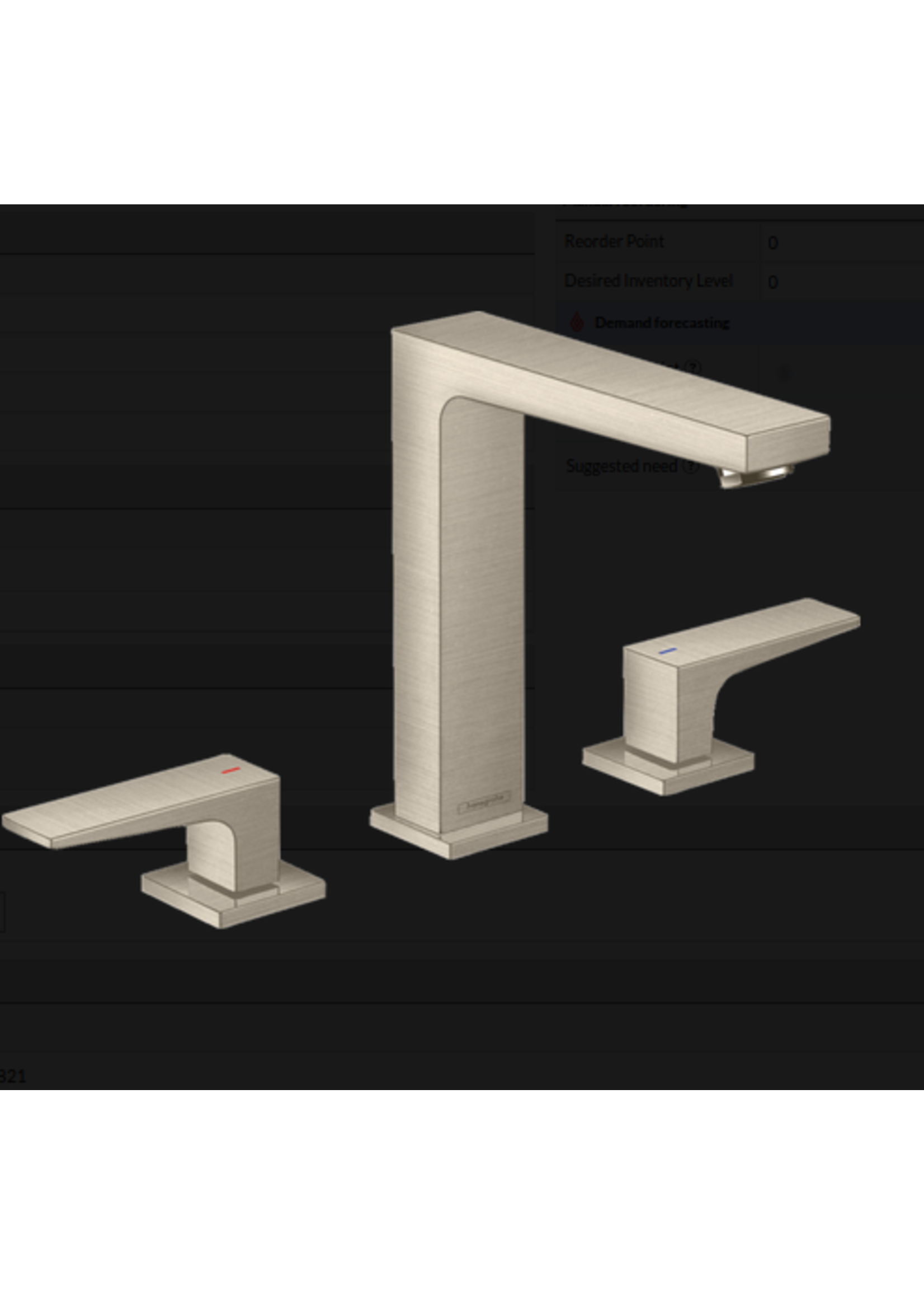 Hansgrohe Hansgrohe Metropol widespread Faucet with Lever Handles and Pop-up Drain, 1.2 GPM