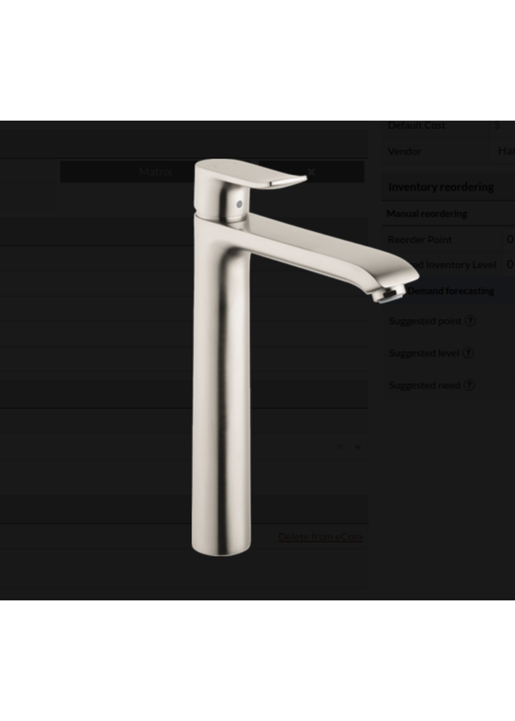 Hansgrohe Hansgrohe Metris Single Hole Faucet w/ Pop up Drain 1.2 GPM
