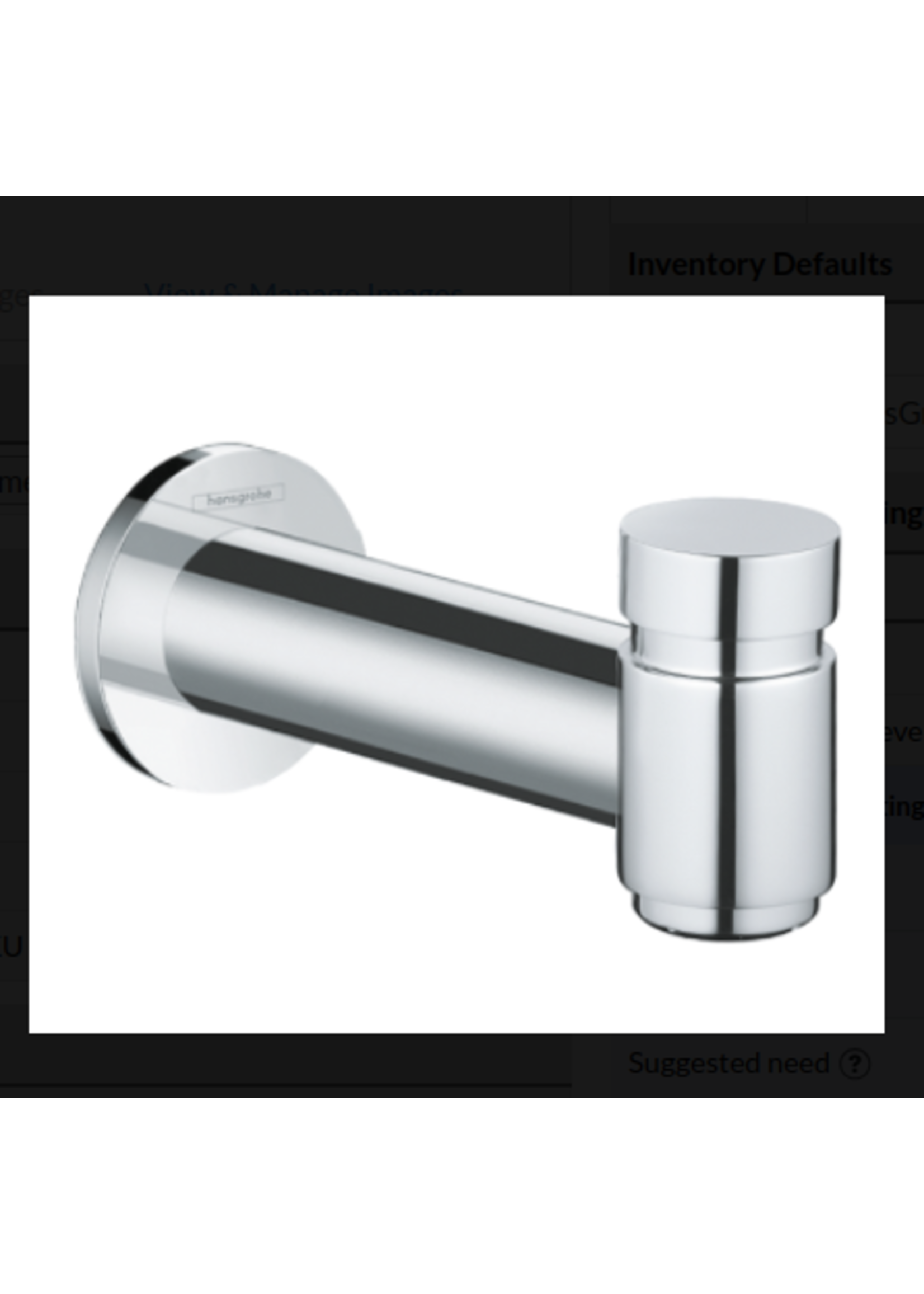 Hansgrohe Hansgrohe Talis S Tub Spout With Diverter
