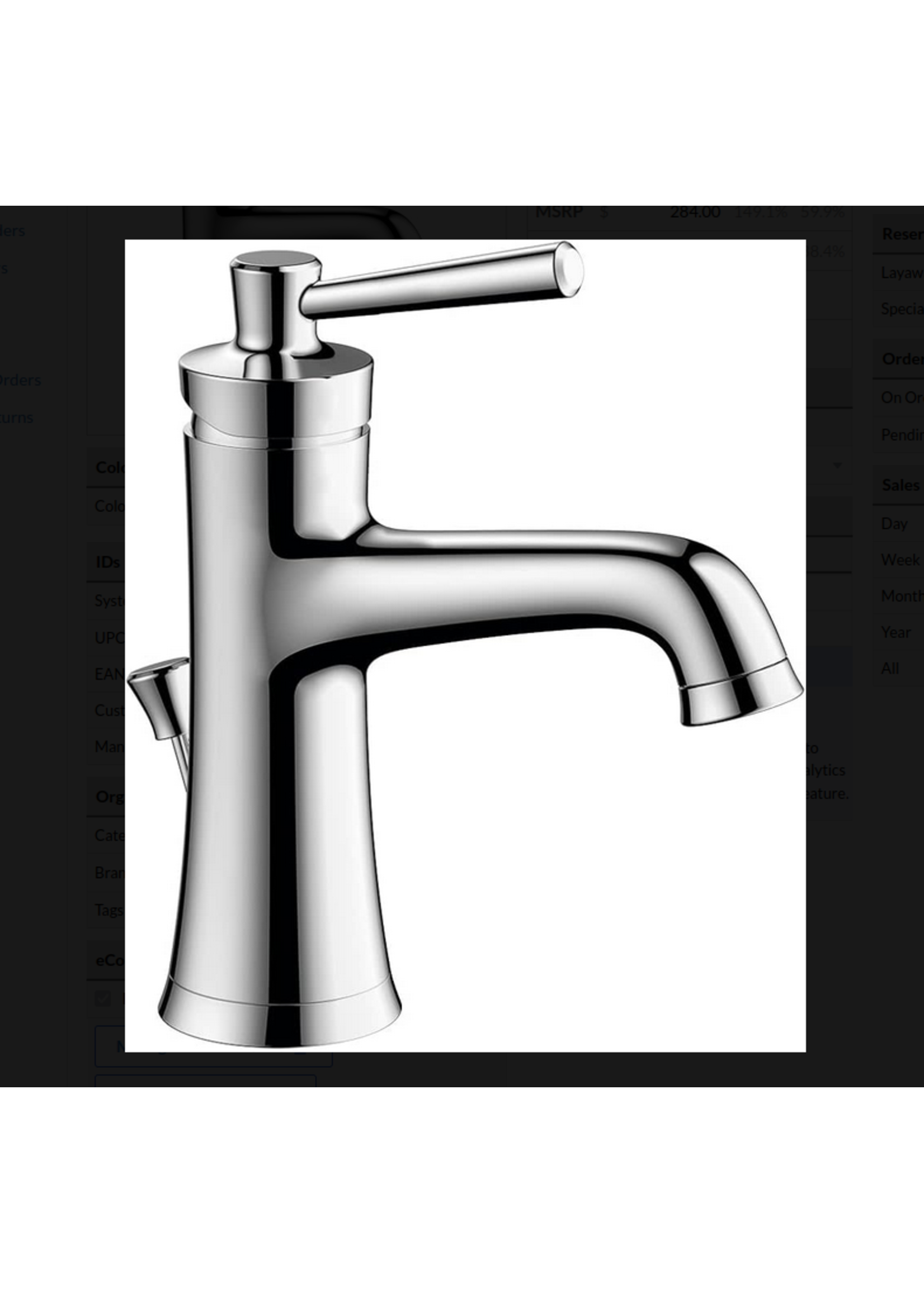Hansgrohe Hansgrohe Joleena 100 Single-Hole Faucet with Pop-Up Drain 1.2 GPM
