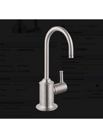 Hansgrohe Hansgrohe Transitional Cold Water Dispenser, 1.5 GPM in Steel Optic SO