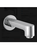 Hansgrohe Hansgrohe Metris S Tub Spout Non-Diverter polished Chrome
