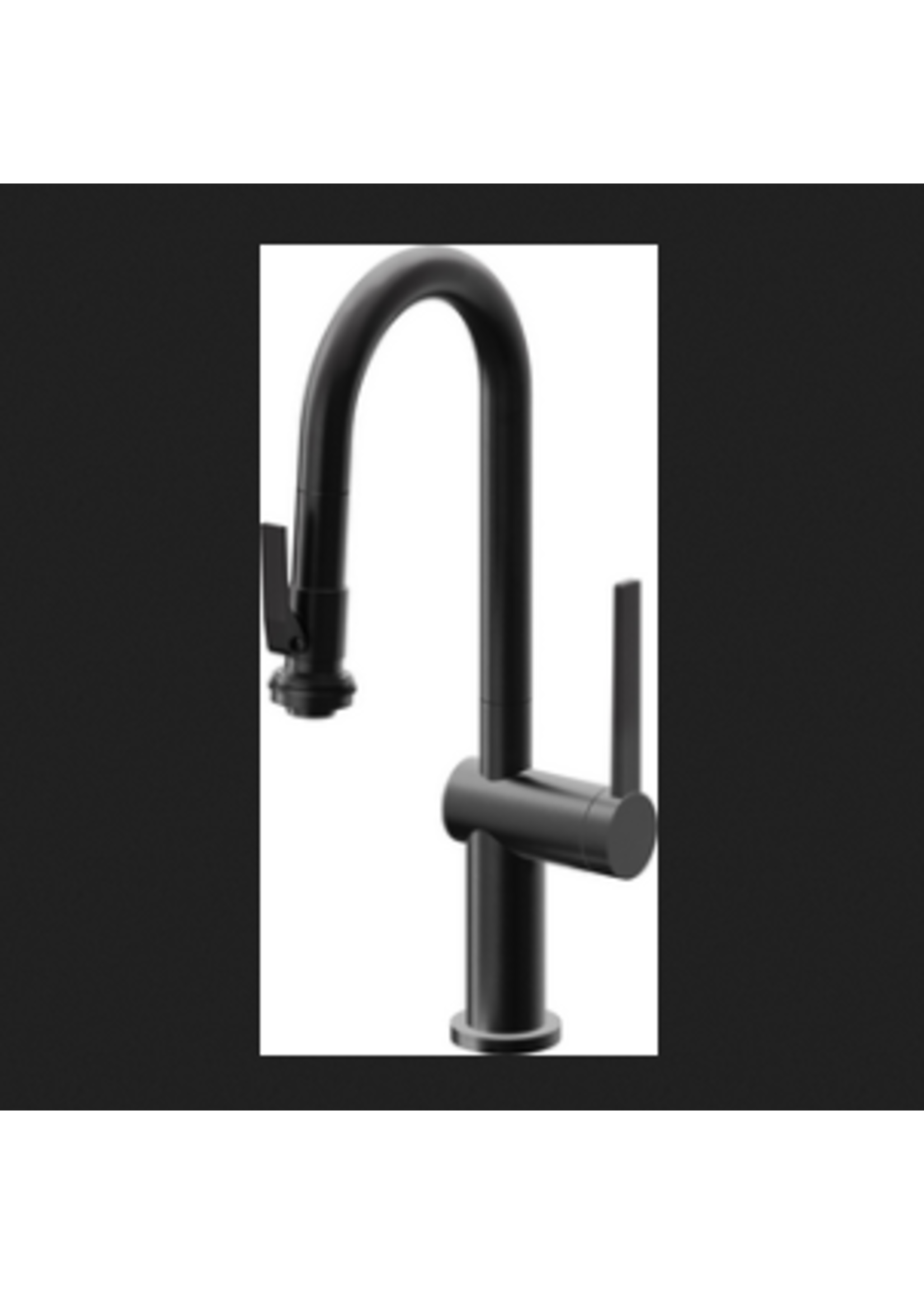 California Faucets California Faucets La Spezia Pull-Down Prep/Bar w/Squeeze Sprayer - Standard Finish