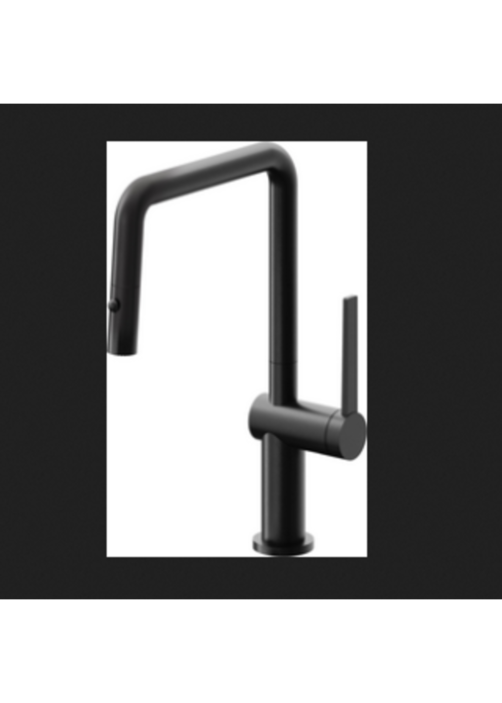 California Faucets California Faucets La Spezia Pull Down Quad Spout Kitchen Faucet w/Button Sprayer - Standard Finish