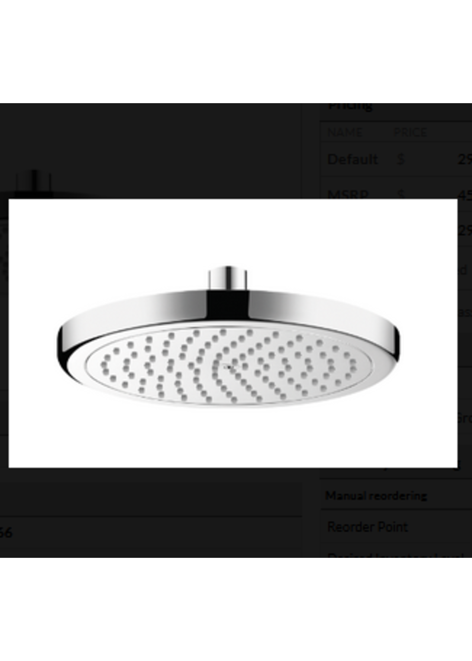 Hansgrohe Hansgrohe Croma Showerhead 220 1-Jet, 1.75 GPM (8-5/8") in