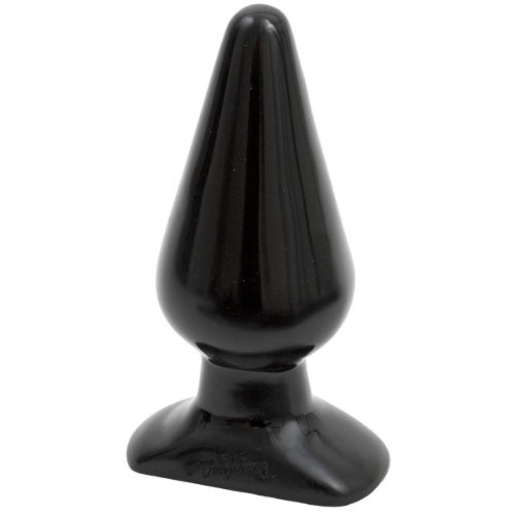 DOC JOHNSON CLASSIC BUTT PLUG - LARGE - BLACK