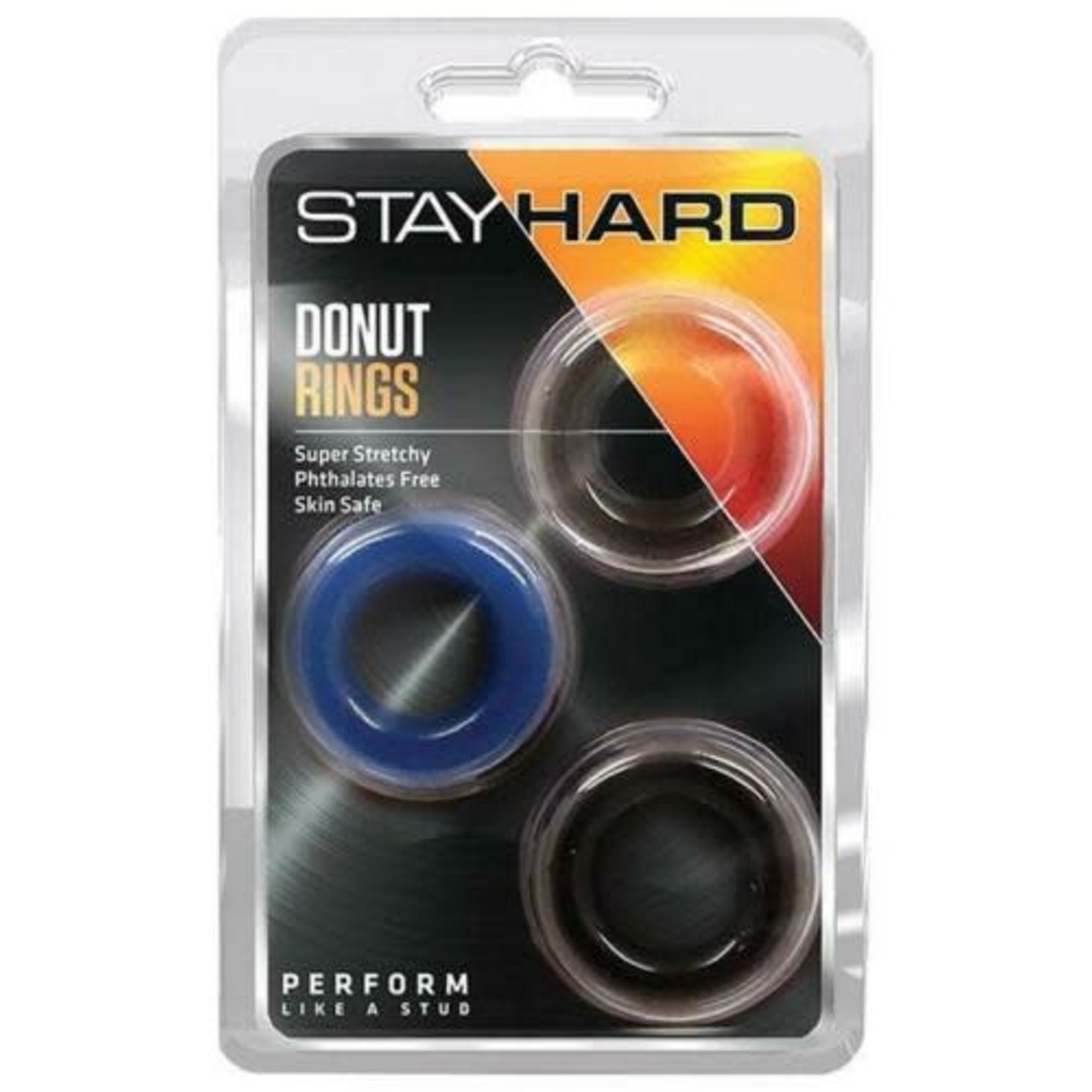 BLUSH BLUSH - STAY HARD DONUT RINGS x 3