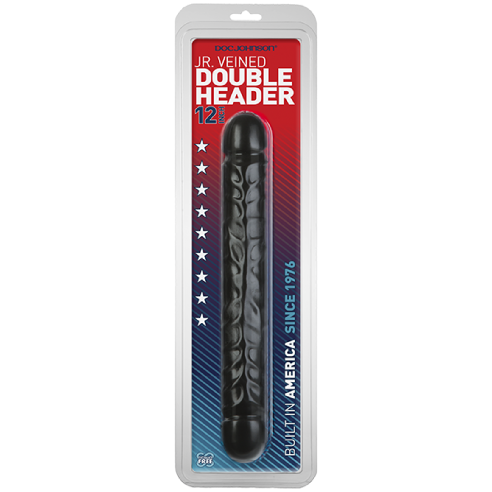 THE CLASSIC - JR. VEINED DOUBLE HEADER 12 INCH BLACK