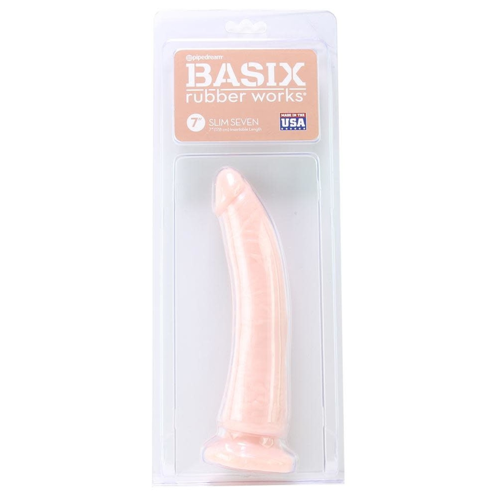 PIPEDREAM BASIX RUBBER WORKS SLIM SEVEN LIGHT