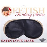 FETISH FANTASY FETISH FANTASY - SATIN LOVE MASK - BLACK