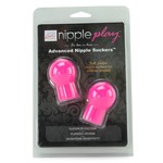 CALEXOTICS NIPPLE PLAY - ADVANCED SILICONE NIPPLE SUCKERS - PINK