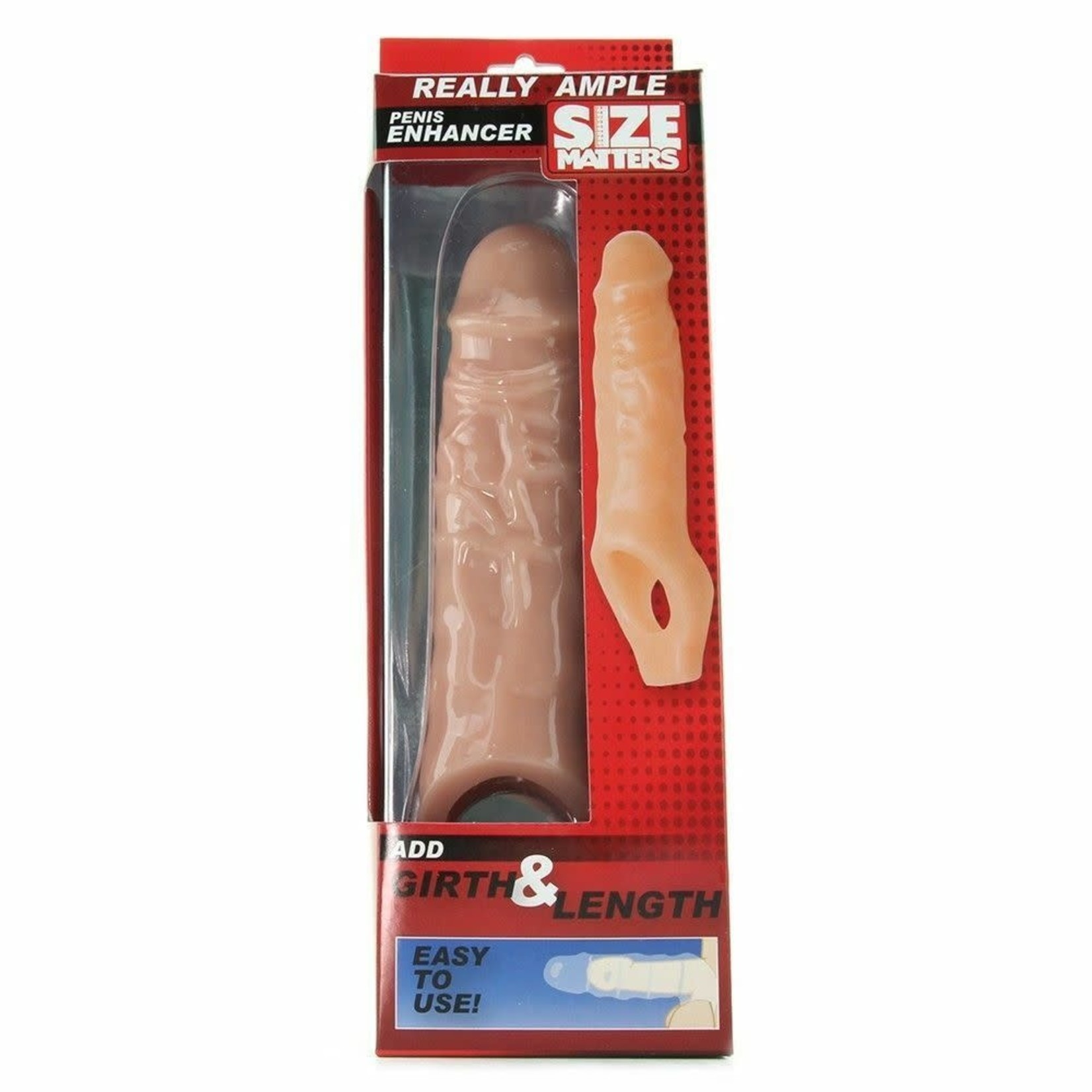 XR BRANDS SIZE MATTERS - REALLY AMPLE PENIS EXTENSION