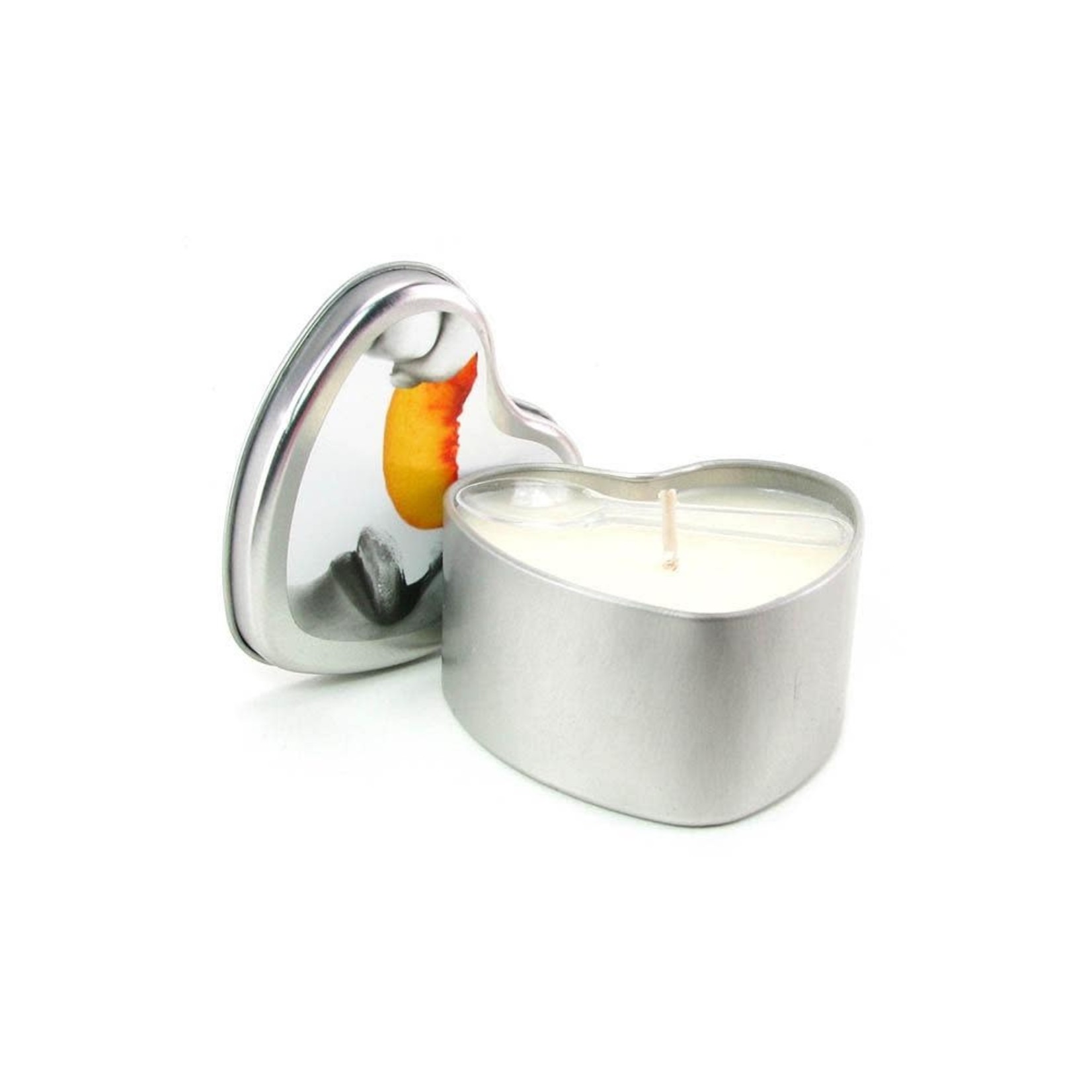 EARTHLY BODY EARTHLY BODIES - 3-IN-1 MASSAGE OIL CANDLE - PEACH