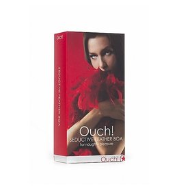 OUCH OUCH! - SEDUCTIVE FEATHER BOA - RED
