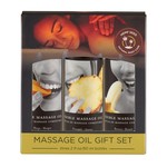 EARTHLY BODY EARTHLY BODIES - EDIBLE MASSAGE OIL GIFT v2 SET 3x2oz