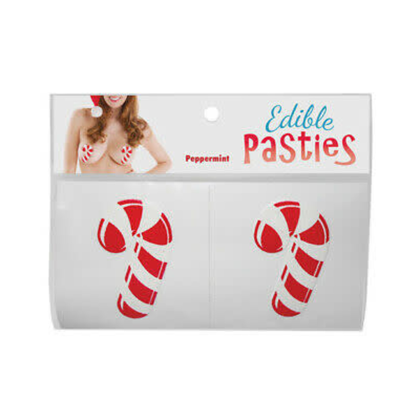 EDIBLE PASTIES - PEPPERMINT CANDY CANE
