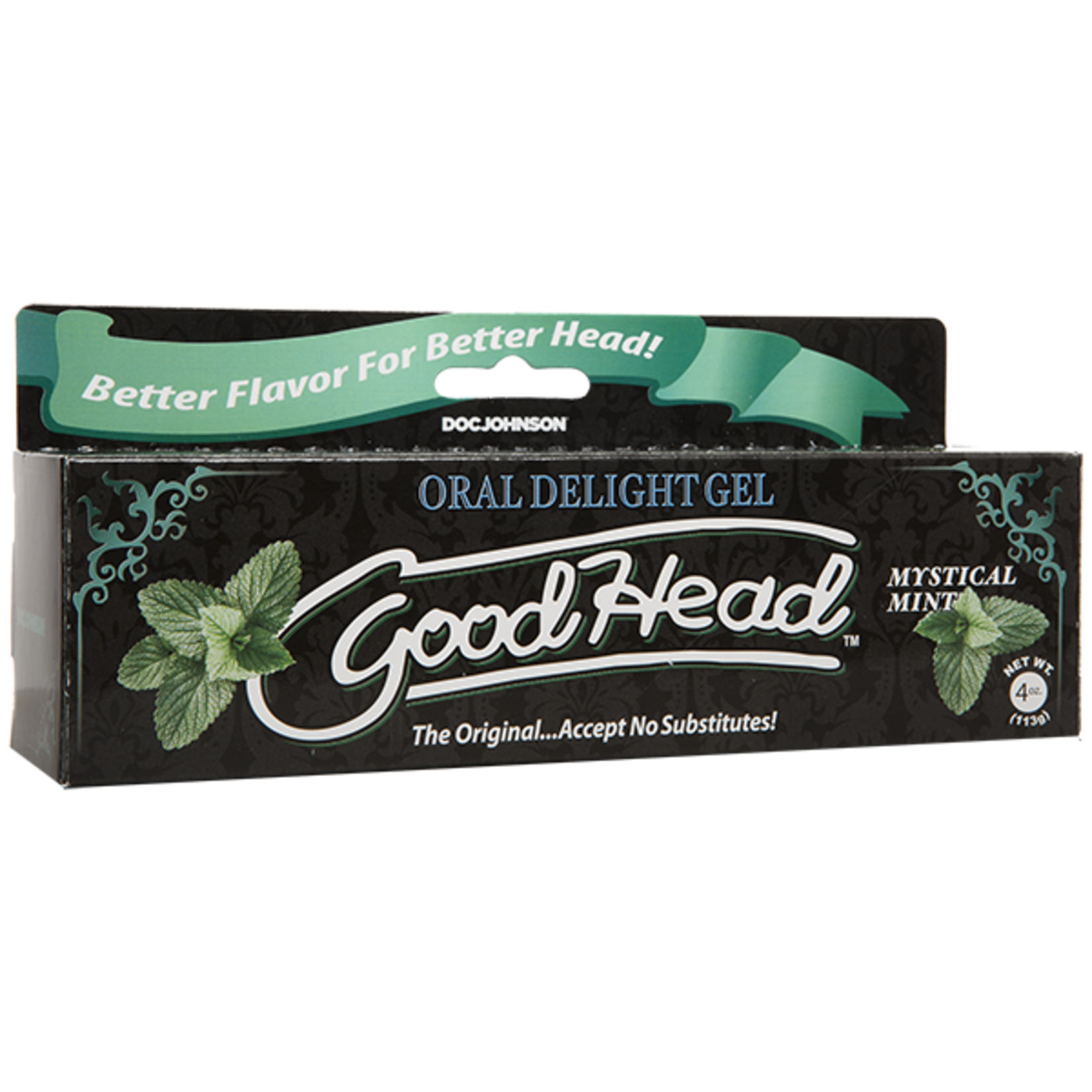 DOC JOHNSON GOOD HEAD - ORAL DELIGHT GEL - MYSTICAL MINT 4oz