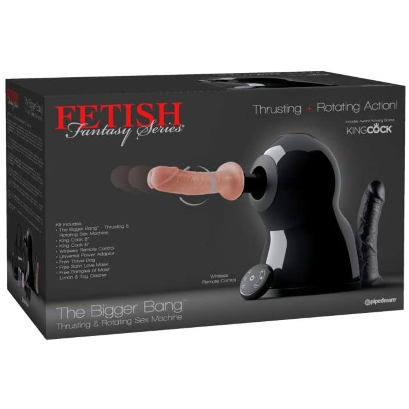FETISH FANTASY FETISH FANTASY - THE BIGGER BANG THRUSTING & ROTATING SEX MACHINE