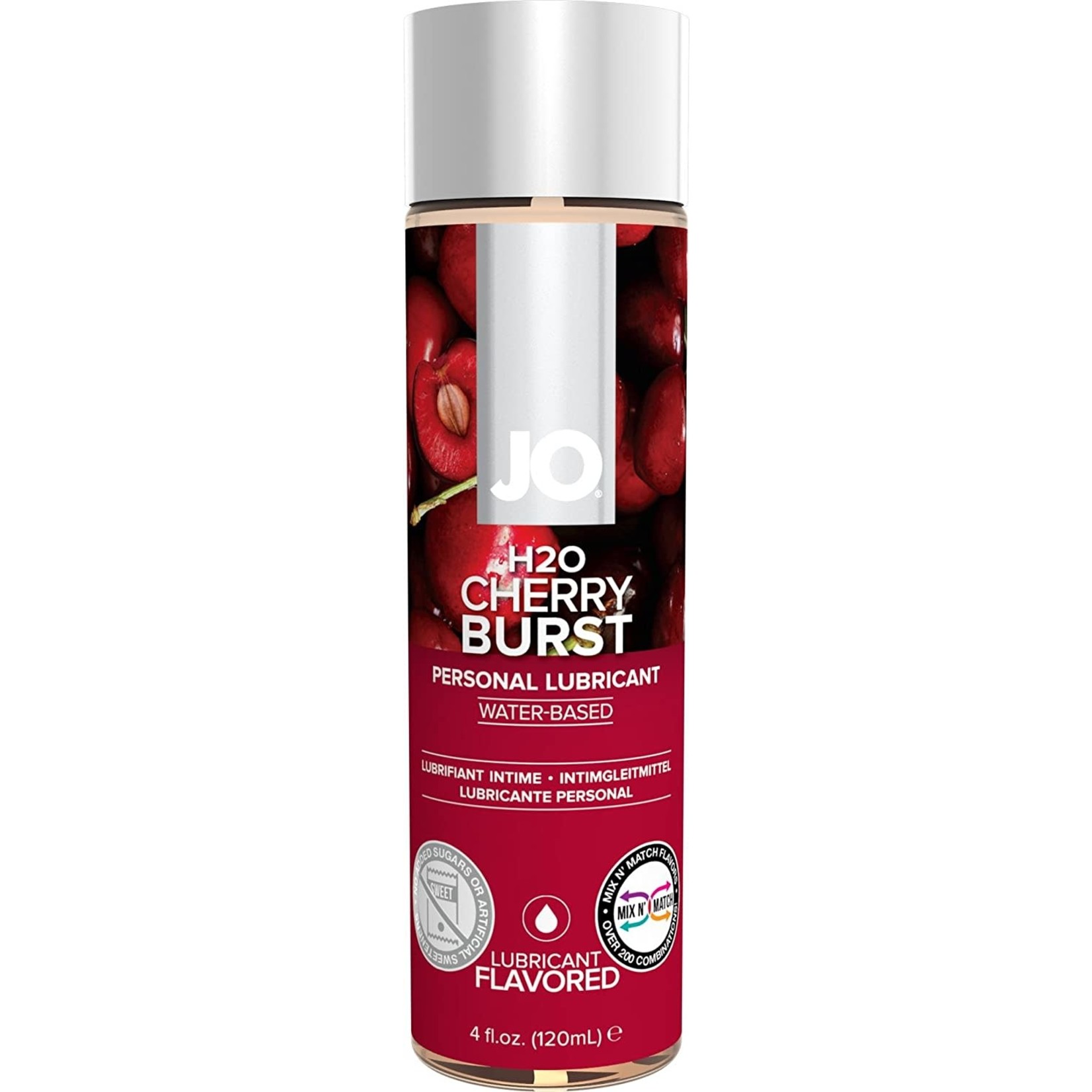 SYSTEM JO JO H2O - CHERRY - LUBRICANT 4 FLOZ / 120 ML