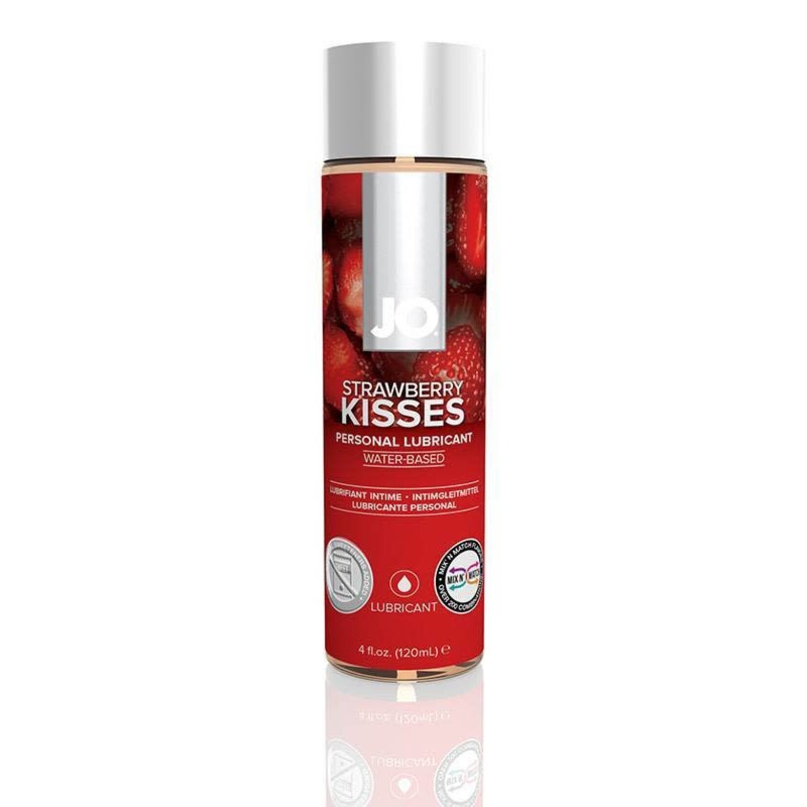 SYSTEM JO JO H2O - STRAWBERRY - LUBRICANT 4 FLOZ / 120 ML
