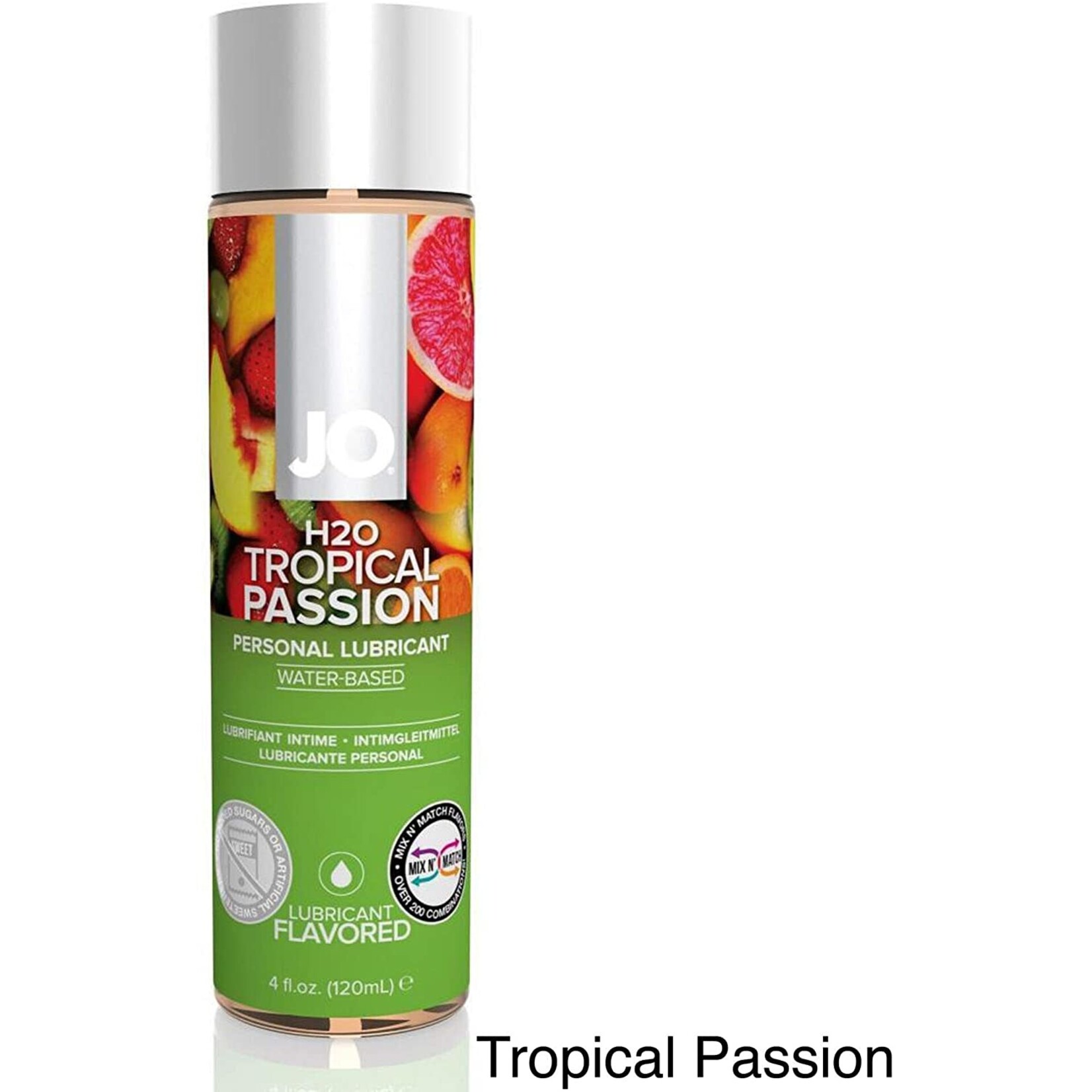 JO H2O - TROPICAL PASSION - LUBRICANT 4 FLOZ / 120 ML
