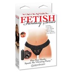 FETISH FANTASY FETISH FANTASY - HANKY SPANK ME VIBRATING PANTY PLUS SIZE BLACK