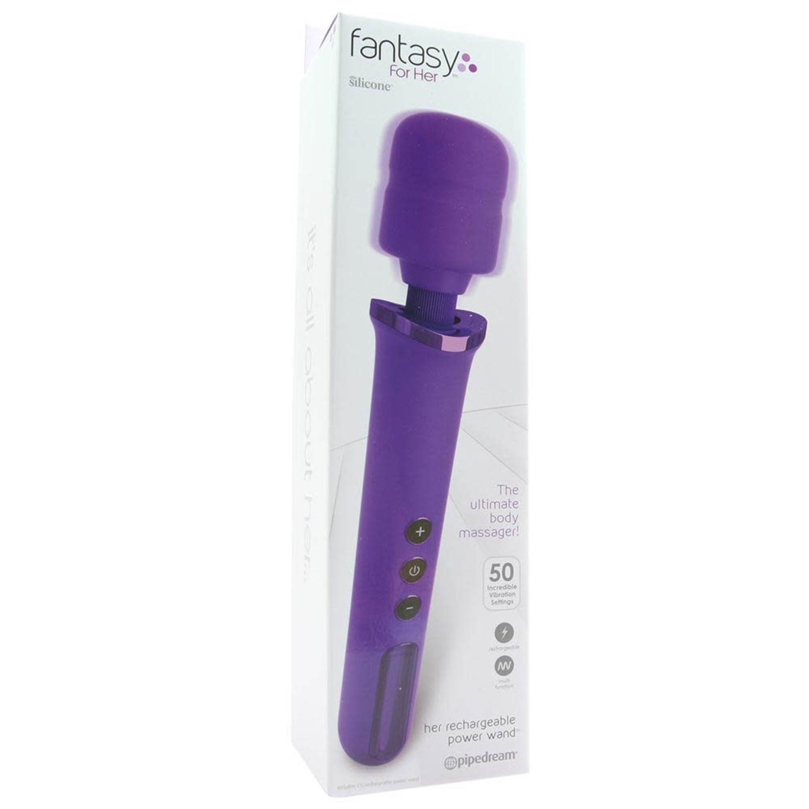 FANTASY FOR HER FANTASY FOR HER - HER RECHARGEABLE POWER WAND - PURPLE
