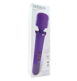 FANTASY FOR HER FANTASY FOR HER - HER RECHARGEABLE POWER WAND - PURPLE