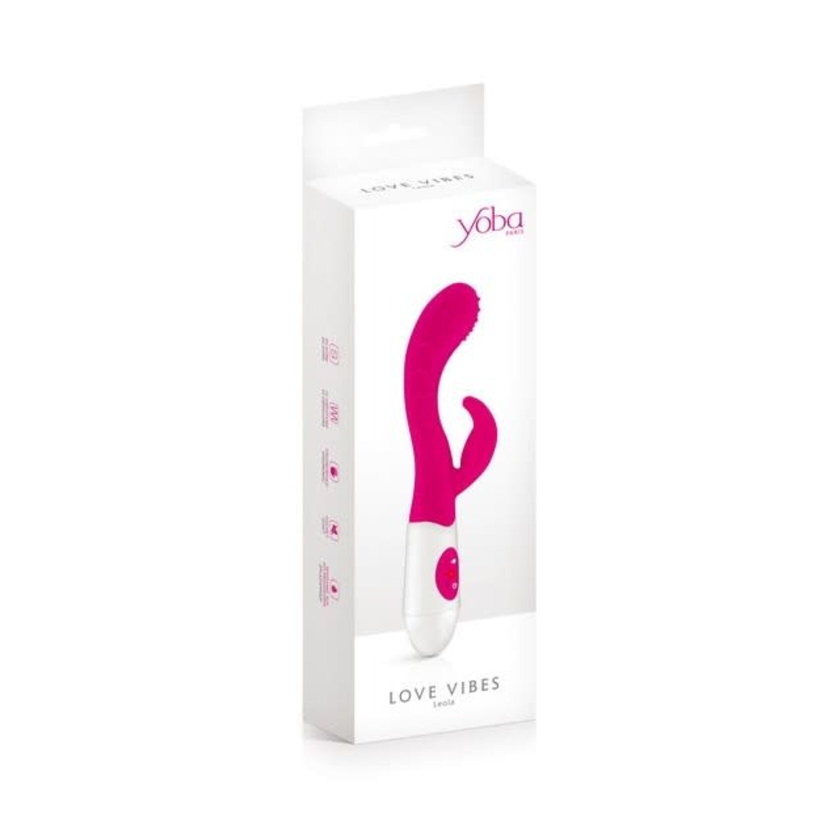 YOBA LEOLA RABBIT VIBRATOR PINK