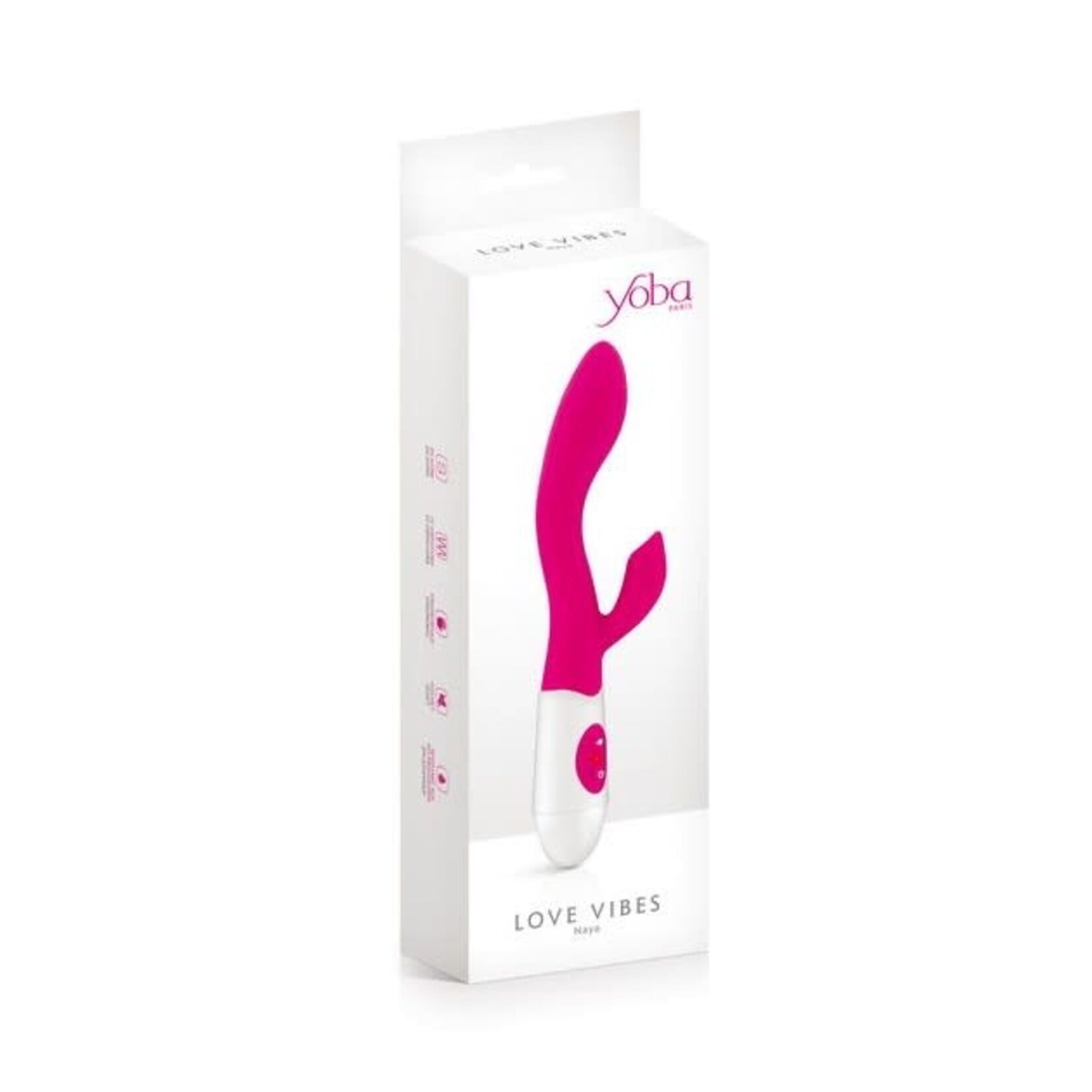YOBA NAYA RABBIT VIBRATOR PINK