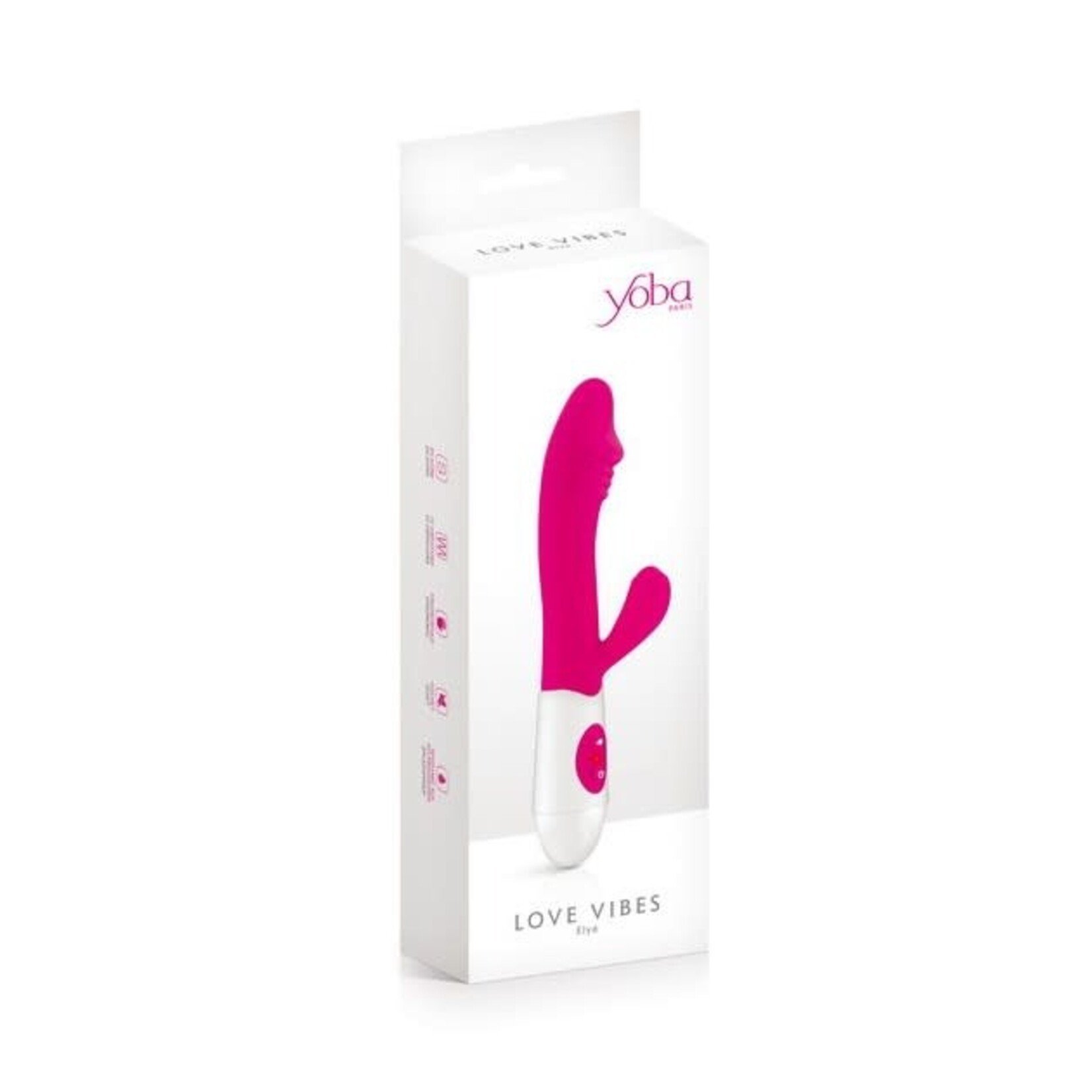 YOBA ELYA RABBIT VIBRATOR PINK