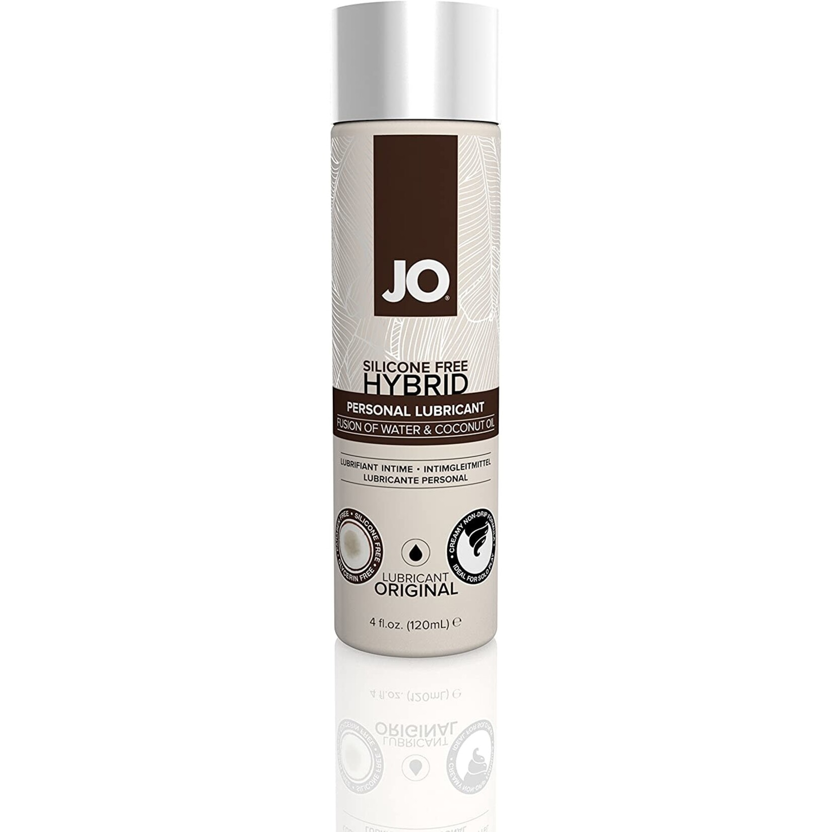 SYSTEM JO JO COCONUT HYBRID - ORIGINAL - LUBRICANT 4 FLOZ / 120 ML