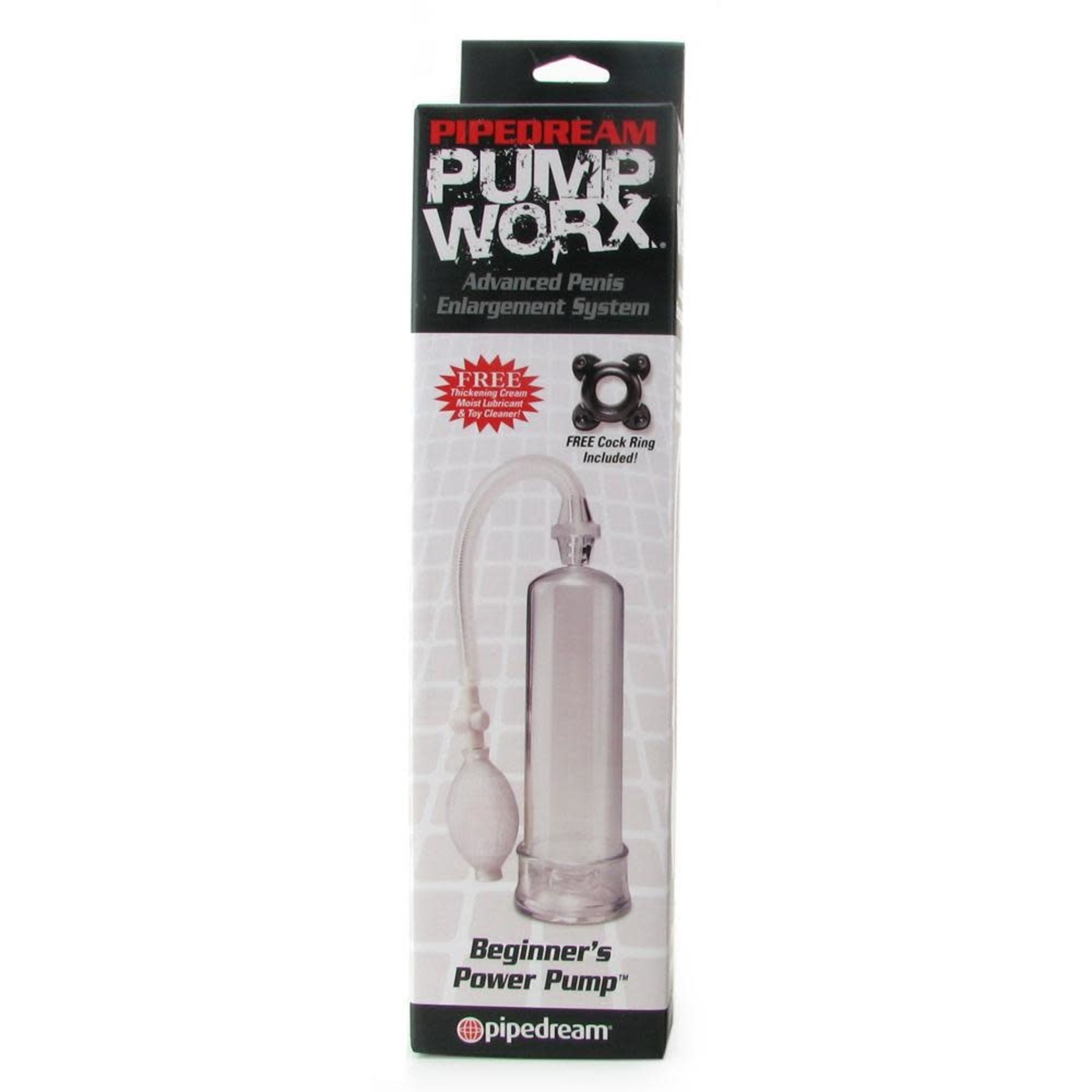 PIPEDREAM PUMP WORX - BEGINNER POWER PUMP - CLEAR