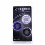 NSNOVELTIES NS - RENEGADE - STAMINA RINGS - MULTI COLOR