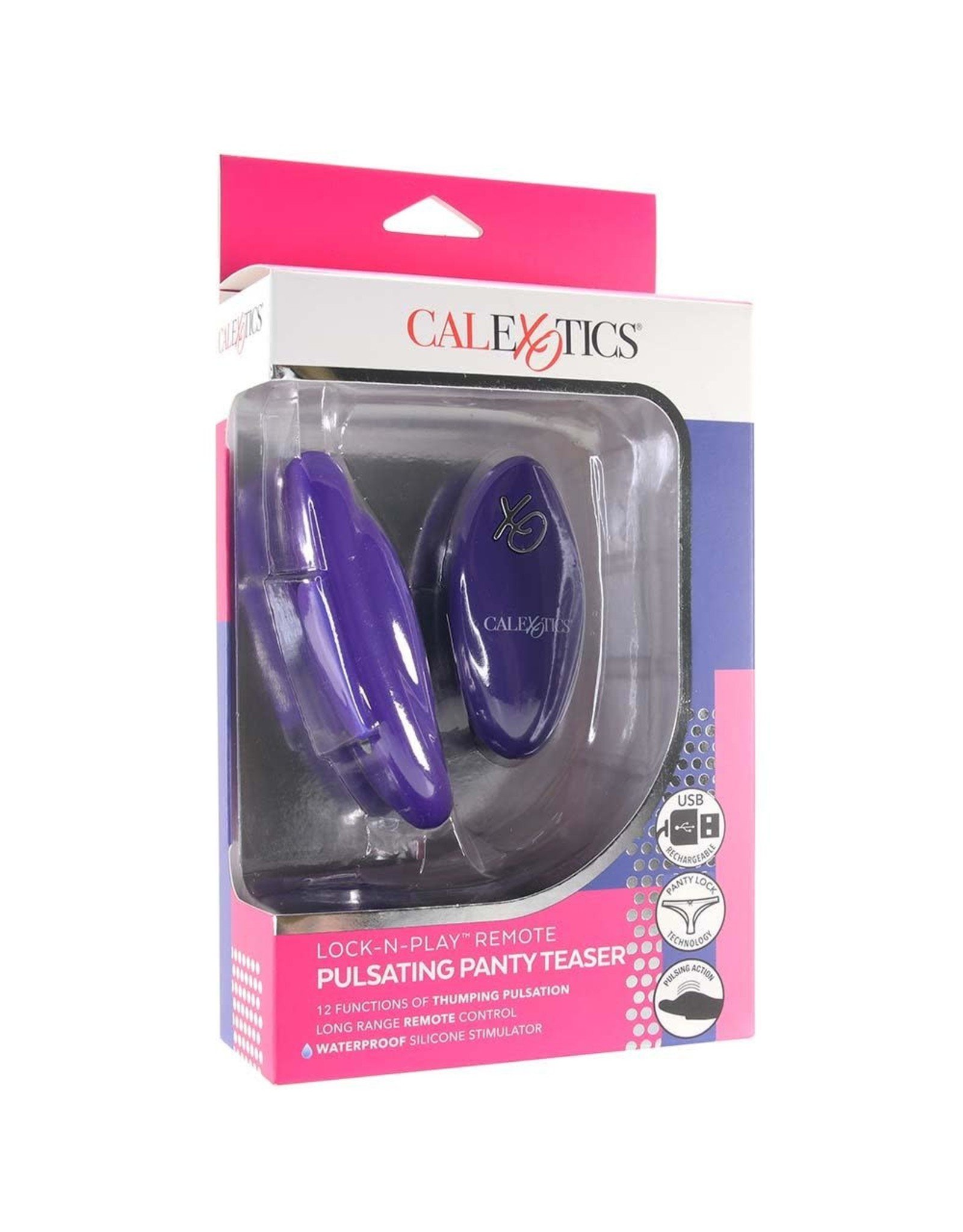 Lock N Play Remote Pulsating Panty Teaser Sinsations Adult Boutique 0345