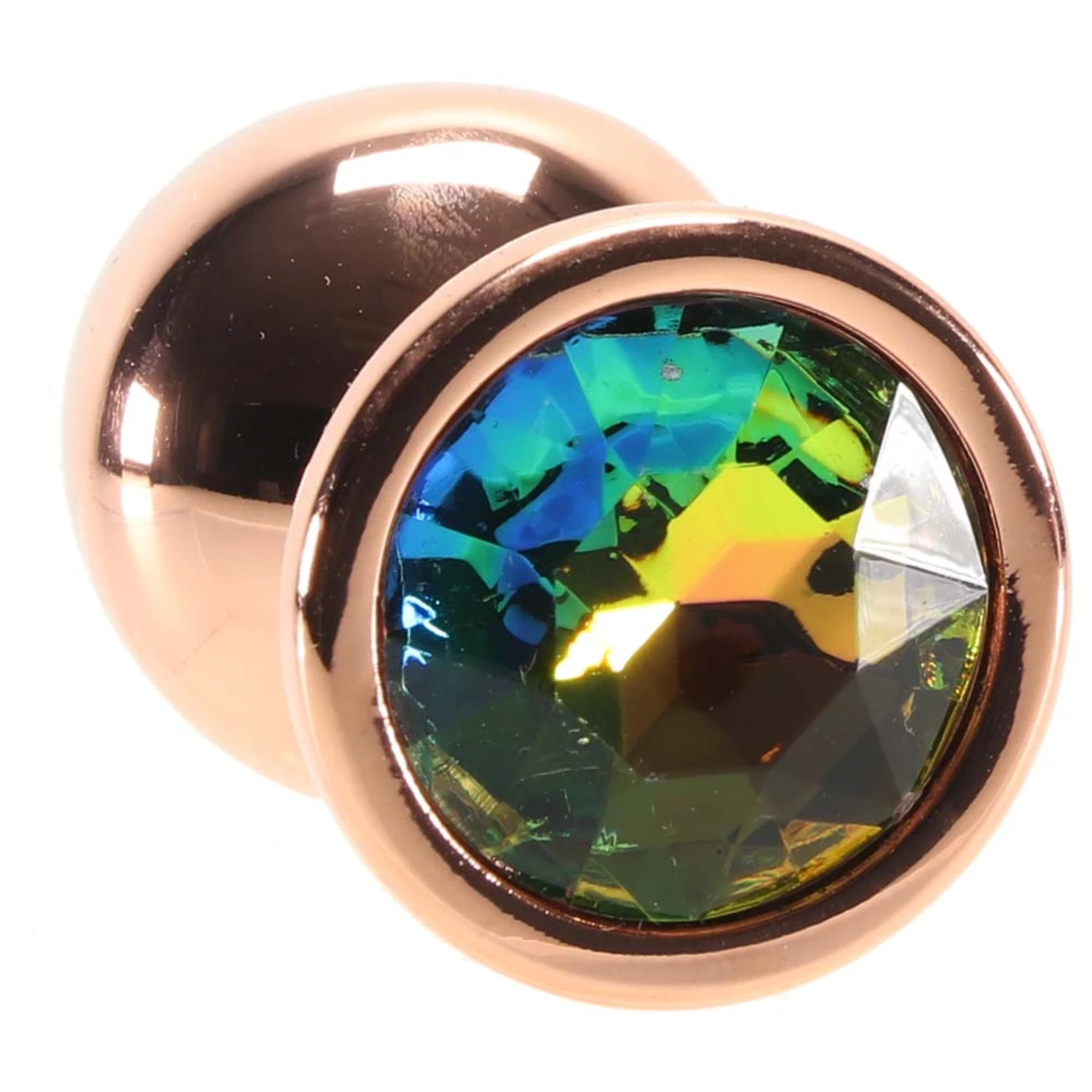 NSNOVELTIES REAR ASSETS - ROSE GOLD - MEDIUM - RAINBOW GEM