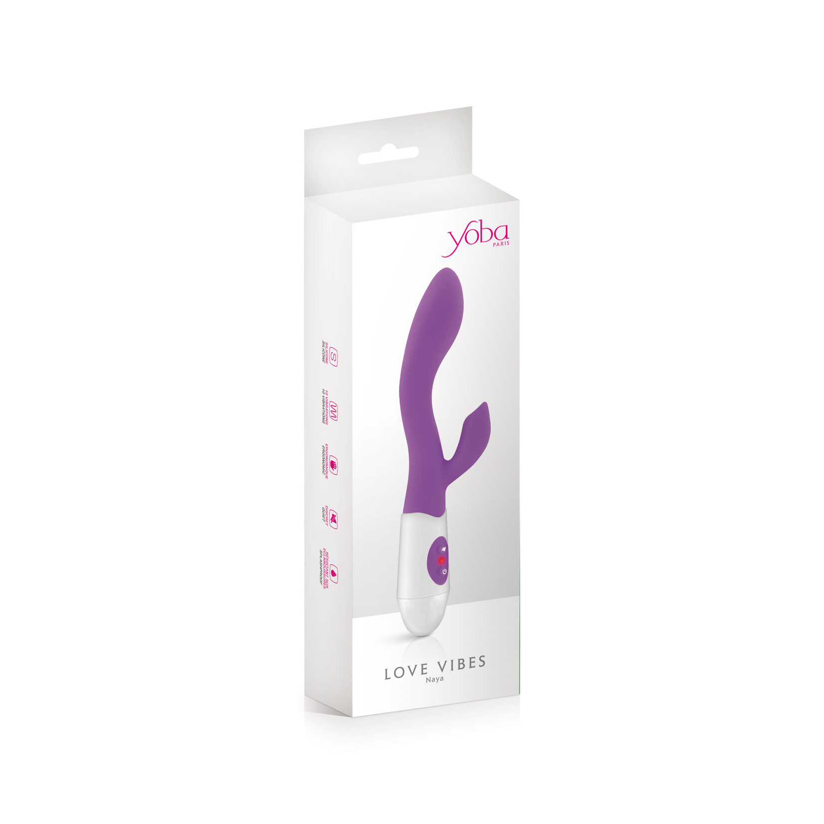 YOBA NAYA RABBIT VIBRATOR PURPLE