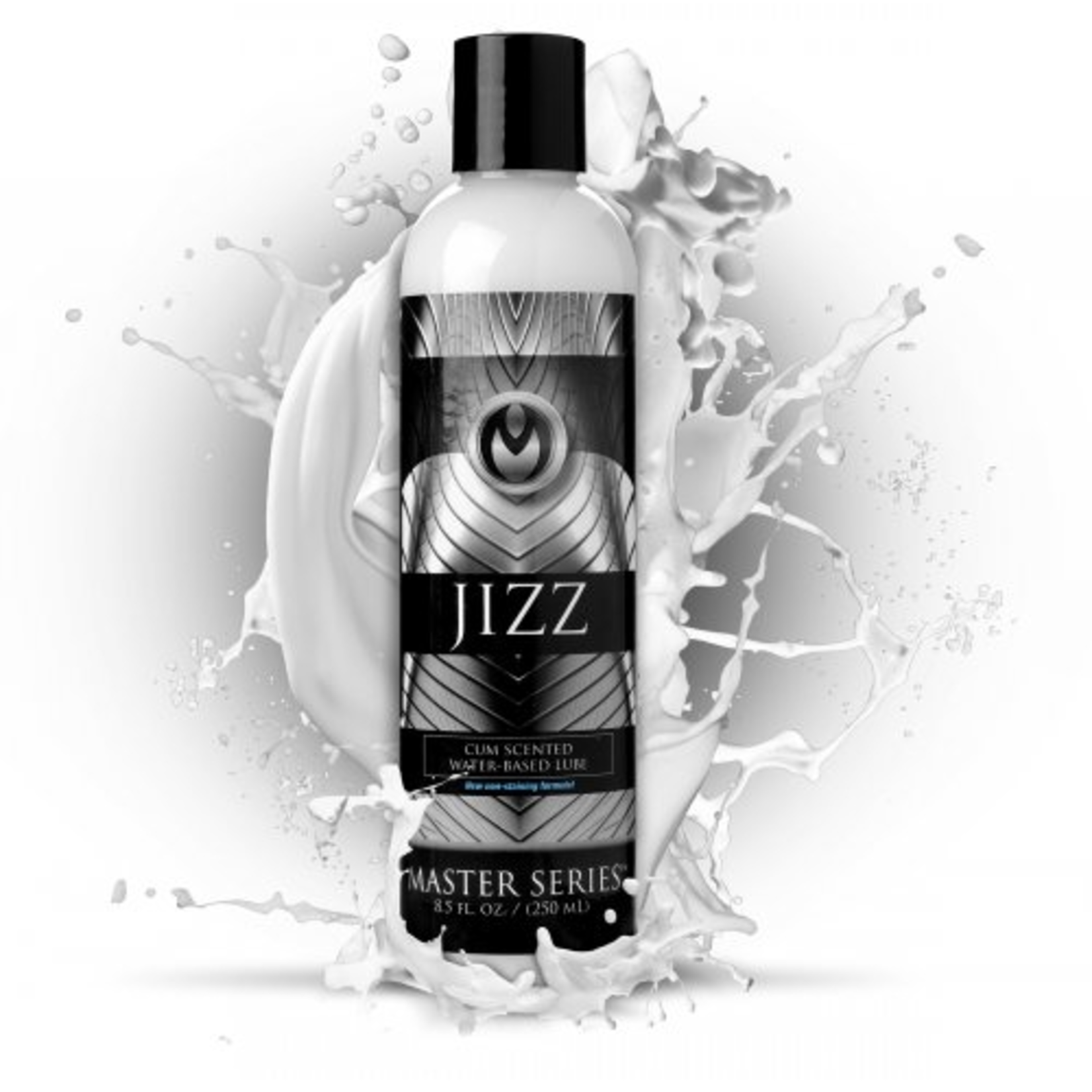 MASTER SERIES - JIZZ CUM SCENTED WATER-BASED LUBE 8OZ.